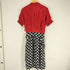 ディーゼル DIESEL D-Blaze ドット&ハート柄 シャツワンピース レディース import:S
