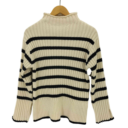 ザラ ZARA ボーダーハイネックニット レディース import:S