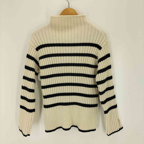 ザラ ZARA ボーダーハイネックニット レディース import:S