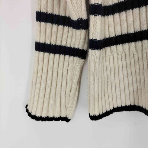 ザラ ZARA ボーダーハイネックニット レディース import:S