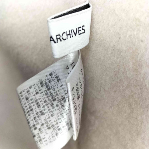 ドゥアルシーヴ Doux archives ボタンレスコート レディース FREE