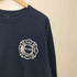 消防隊 プリント L/S クルーネック Tシャツ メンズ