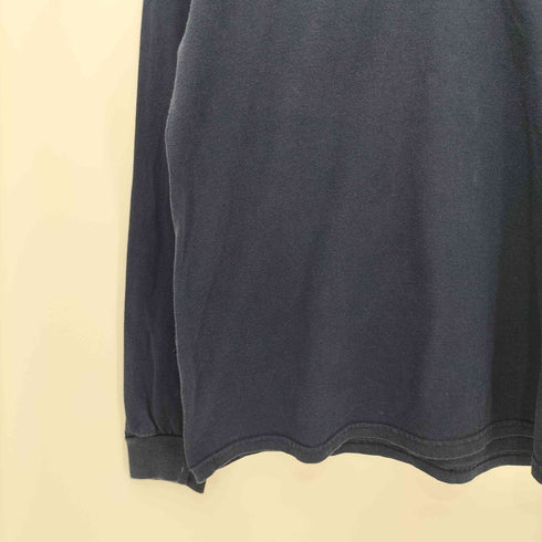 消防隊 プリント L/S クルーネック Tシャツ メンズ