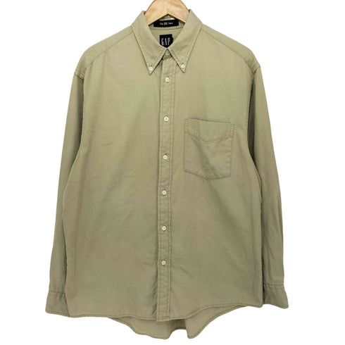 ギャップ Gap 00S OLD L/S オーバーサイズ ボタンダウンシャツ メンズ S/P