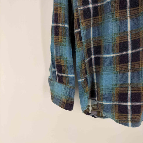 ディッキーズ Dickies チェック プリントネルシャツ メンズ import:M
