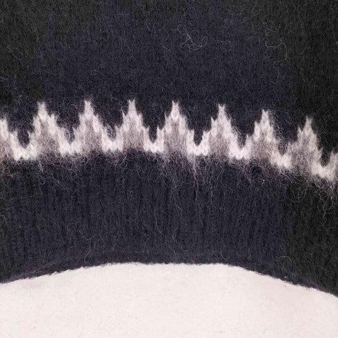 バトナー BATONER ノルディックモヘアクルーネックプルオーバー メンズ 1