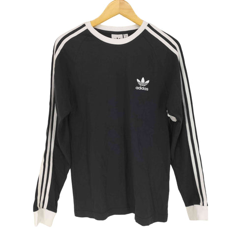 アディダス adidas ロゴ刺繍 L/S TEE メンズ JPN:M