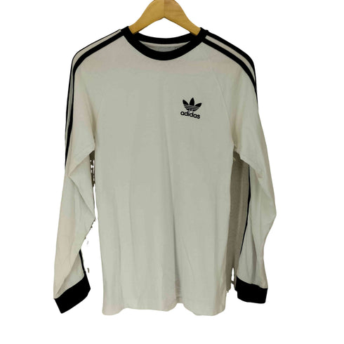 アディダス adidas ロゴ刺繍 L/S TEE メンズ JPN:S