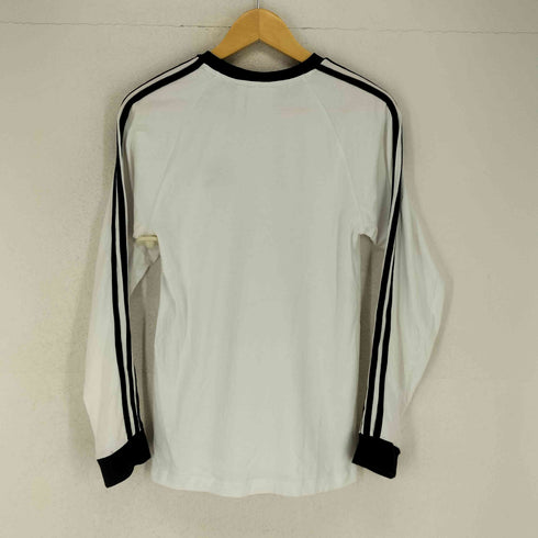 アディダス adidas ロゴ刺繍 L/S TEE メンズ JPN:S