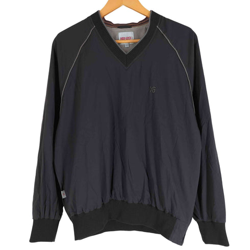 ケンゾーゴルフ KENZO GOLF Vネックナイロンピステ サイドジップアップ メンズ JPN:4