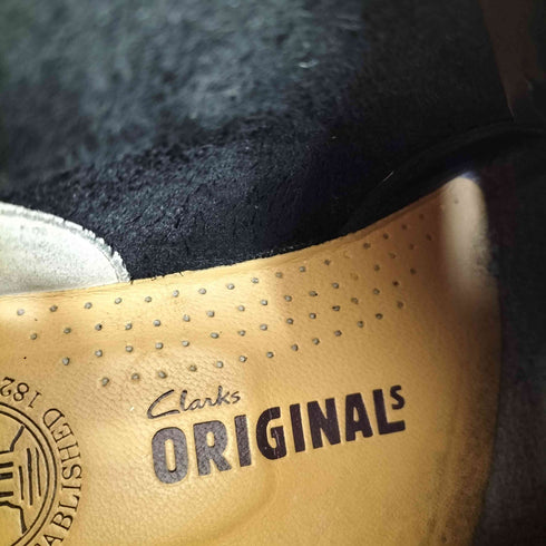 クラークスオリジナルズ Clarks ORIGINALS スムースレザー チャッカブーツ メンズ US:8