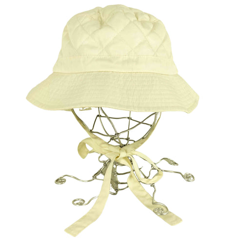 ケイビーエフ KBF リボン付きキルティングバケットHAT レディース ONE SIZE
