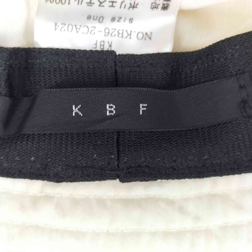 ケイビーエフ KBF リボン付きキルティングバケットHAT レディース ONE SIZE