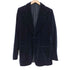 イヴサンローラン Yves Saint Laurent シルク混 ベロアテーラードジャケット メンズ