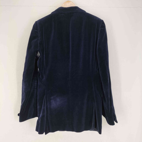 イヴサンローラン Yves Saint Laurent シルク混 ベロアテーラードジャケット メンズ