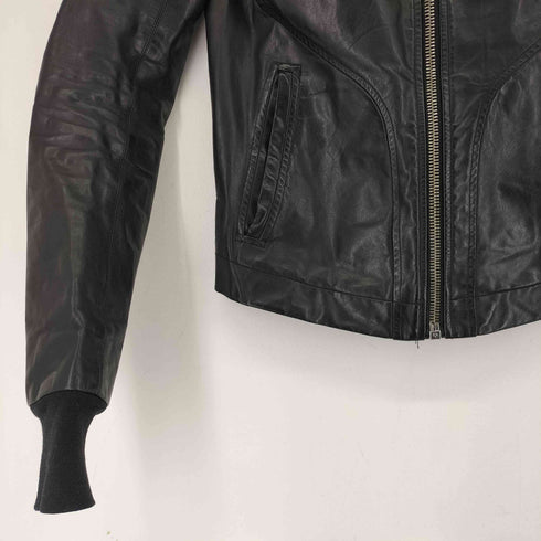 リックオウエンス RICK OWENS インターシャ レザージャケット メンズ XS