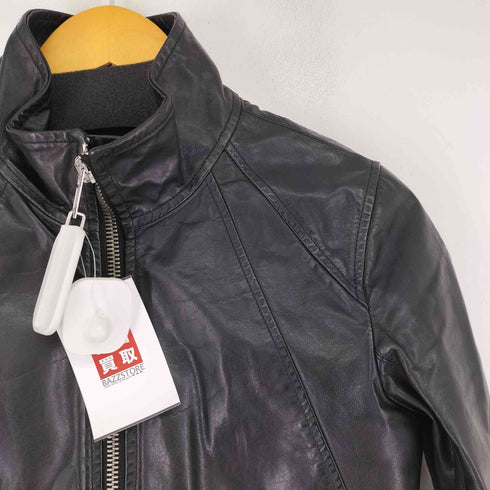 リックオウエンス RICK OWENS インターシャ レザージャケット メンズ XS