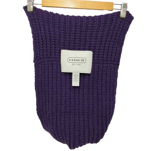 コーチ COACH アルパカ スヌード レディース