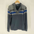 アルマーニエクスチェンジ ARMANI EXCHANGE マルチカラー ボーダー コットン ポリ ジップアップ パーカー メンズ import:L