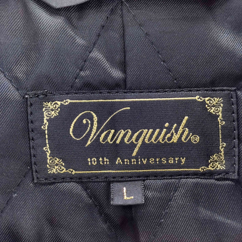 ヴァンキッシュ VANQUISH 裏地キルティング メルトンショートピーコート レディース JPN:L