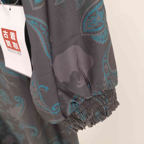 MEDE 19F 人魚姫を忍ばせたペイズリーワンピース レディース MP