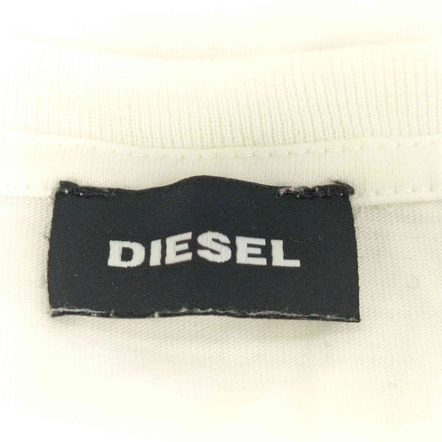 ディーゼル DIESEL プリント クルーネック半袖Tシャツ メンズ import:S