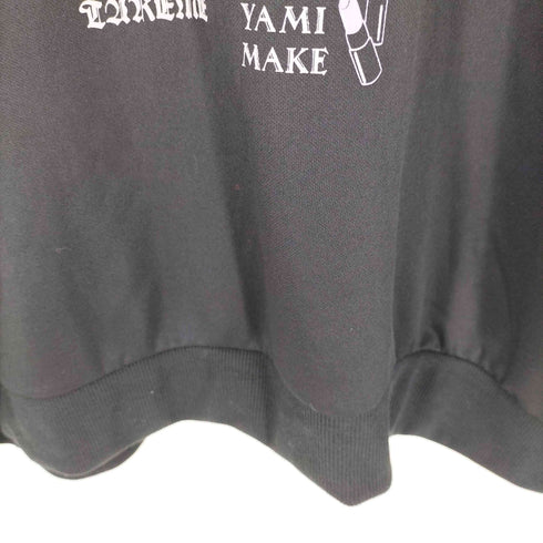 フロント キャラクター プリント L/S Tシャツ ルームウェア パジャマ メンズ JPN:L