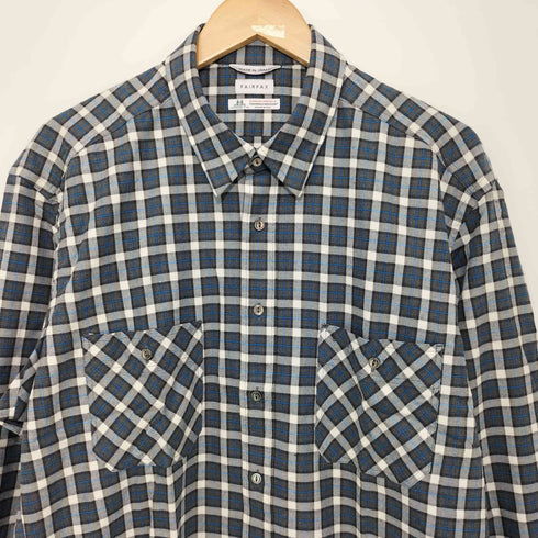 トーマスメイソンフォーフェアファクス THOMAS MASON for FAIRFAX MADE IN JAPAN チェック柄 ワークシャツ メンズ JPN:XL