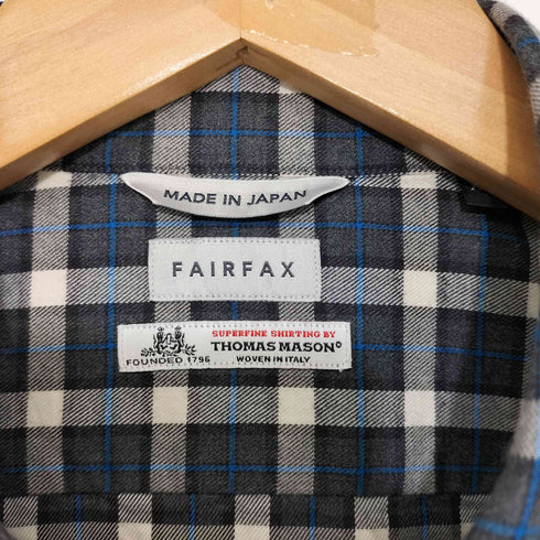 トーマスメイソンフォーフェアファクス THOMAS MASON for FAIRFAX MADE IN JAPAN チェック柄 ワークシャツ メンズ JPN:XL