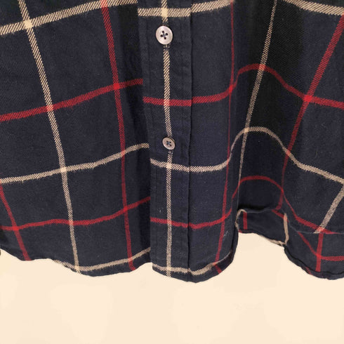 ラルフローレン RALPH LAUREN チェック フラップポケット B.D コットン シャツ メンズ import:L