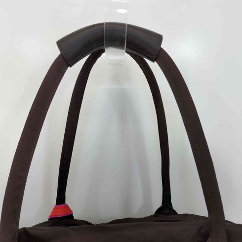 プリーツプリーズイッセイミヤケ PLEATS PLEASE ISSEY MIYAKE ポリ×ナイロン×レザー コンビ ボストンバッグ パッカブル仕様 レディース