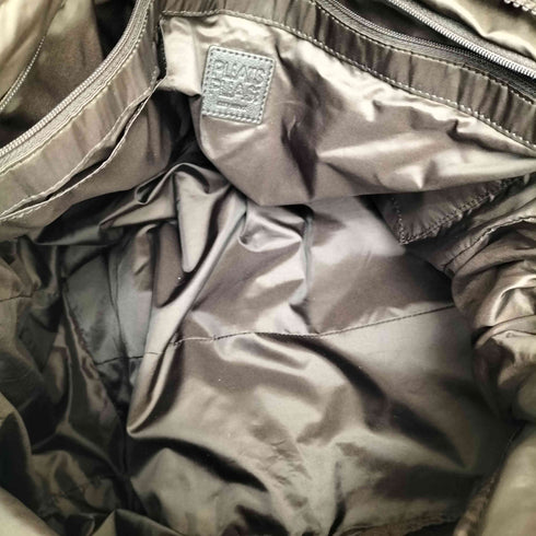 プリーツプリーズイッセイミヤケ PLEATS PLEASE ISSEY MIYAKE ポリ×ナイロン×レザー コンビ ボストンバッグ パッカブル仕様 レディース