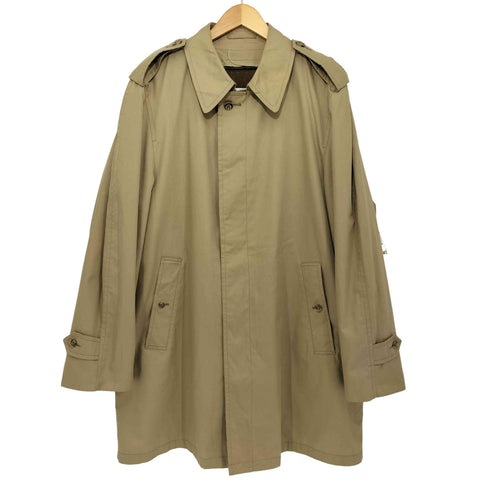 ロンドンフォグ LONDON FOG 70-80s USA製 白金タグ IDEALジップ ライナー付き ステンカラーコート メンズ 40REG