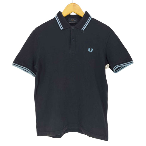 フレッドペリー FRED PERRY MADE IN IN ENGLAND 刺繍ポロシャツ メンズ US:38