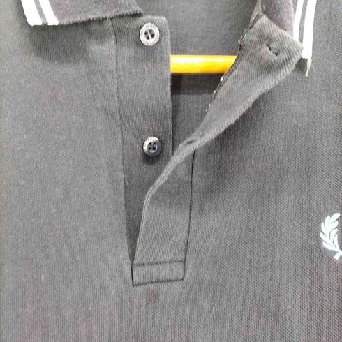 フレッドペリー FRED PERRY MADE IN IN ENGLAND 刺繍ポロシャツ メンズ US:38