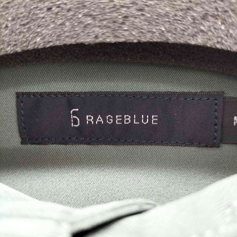 レイジブルー RAGEBLUE バイカラー長袖シャツ メンズ JPN:M