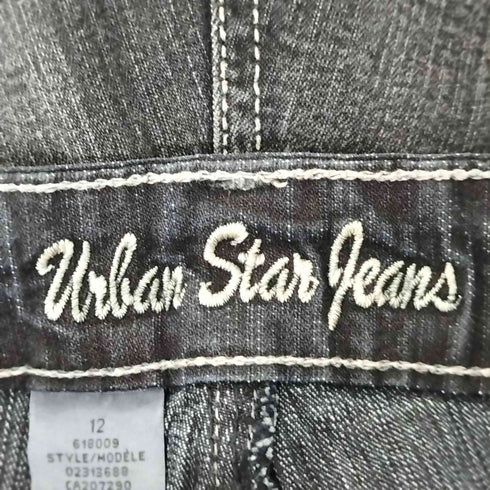 urban star ブラックフレアデニムパンツ メンズ 12