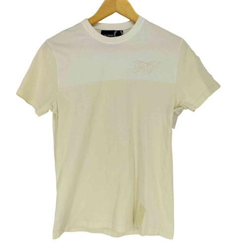 ラフシモンズ RAF SIMONS ラバーパッチデザイン切替Tシャツ メンズ US:36