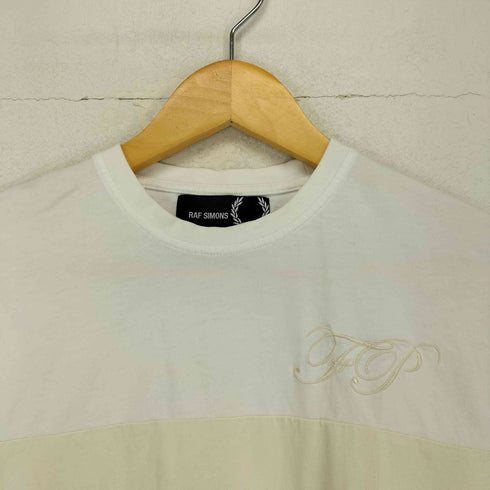 ラフシモンズ RAF SIMONS ラバーパッチデザイン切替Tシャツ メンズ US:36
