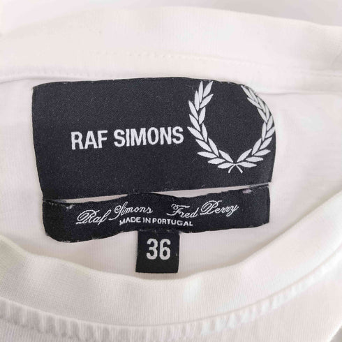 ラフシモンズ RAF SIMONS ラバーパッチデザイン切替Tシャツ メンズ US:36