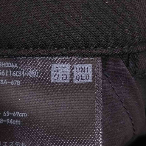 ユニクロ UNIQLO タックワイドパンツ レディース JPN:M