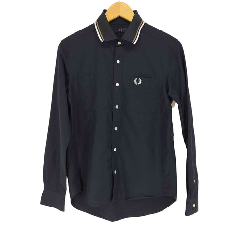 フレッドペリー FRED PERRY ポロカラー コットンシャツ メンズ JPN:S