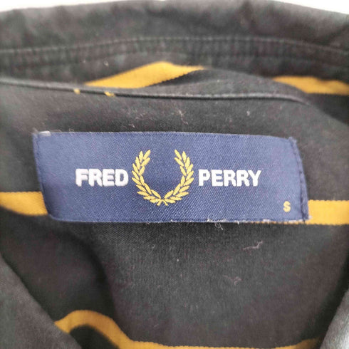 フレッドペリー FRED PERRY 刺繍ストライプシャツ メンズ JPN:S