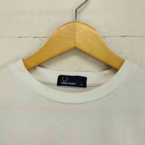 フレッドペリー FRED PERRY 月桂樹刺繍クルーネック長袖Tシャツ メンズ JPN:S
