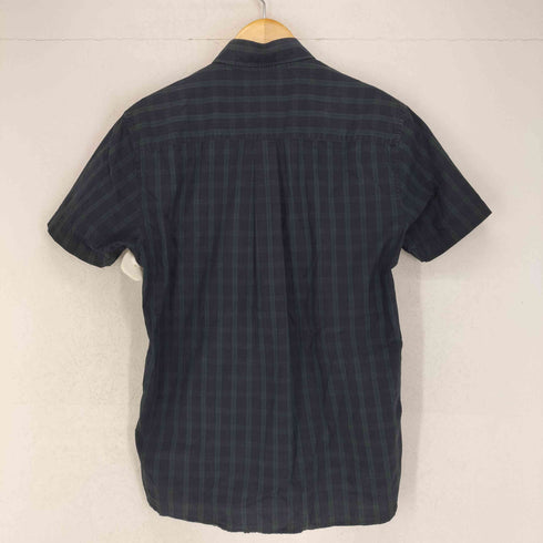 フレッドペリー FRED PERRY ラインデザイン半袖チェックシャツ メンズ JPN:S