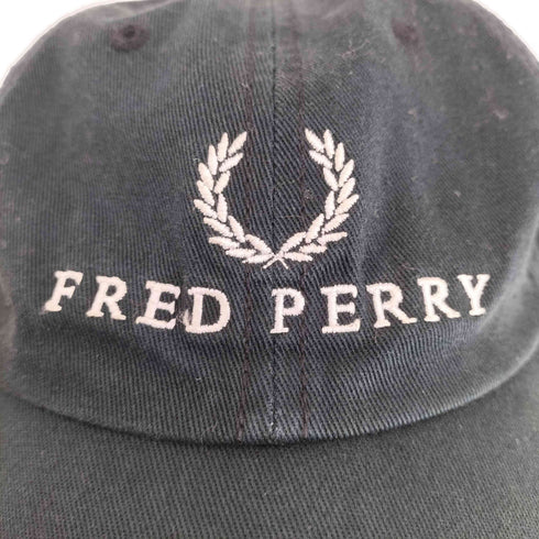 フレッドペリー FRED PERRY ロゴ刺繍キャップ メンズ ONE SIZE