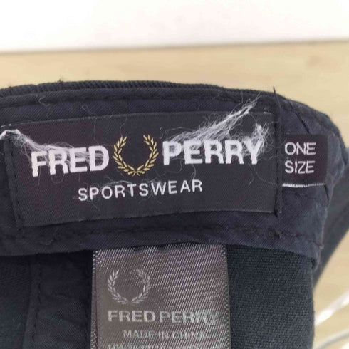 フレッドペリー FRED PERRY ロゴ刺繍キャップ メンズ ONE SIZE
