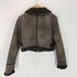ザラ ZARA ダブルフェイスムートンジャケット レディース import:L