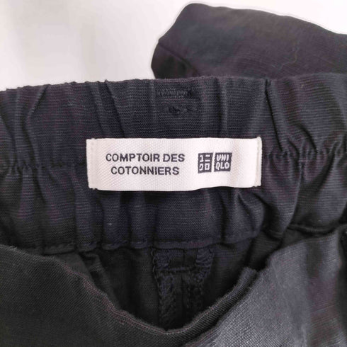 コントワーデコトニエ COMPTOIR DES COTONNIERS リネンブレンドタックテーパードパンツ レディース JPN:M