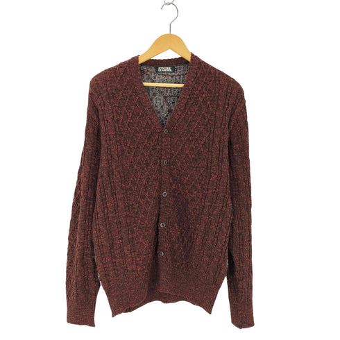 ヒステリックグラマー HYSTERIC GLAMOUR Y2K ケーブル編みニットカーディガン スパイダー メンズ JPN:L